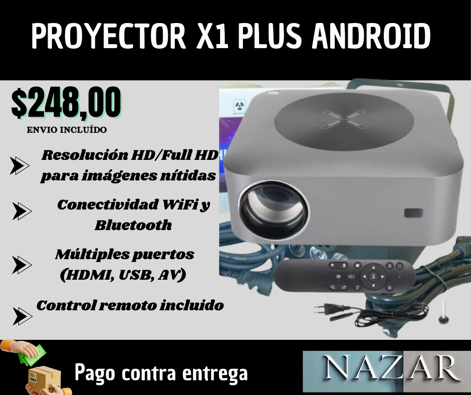 PROYECTOR X1 PLUS ANDROID